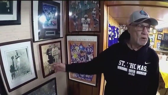 Inside the ultimate Vikings man cave