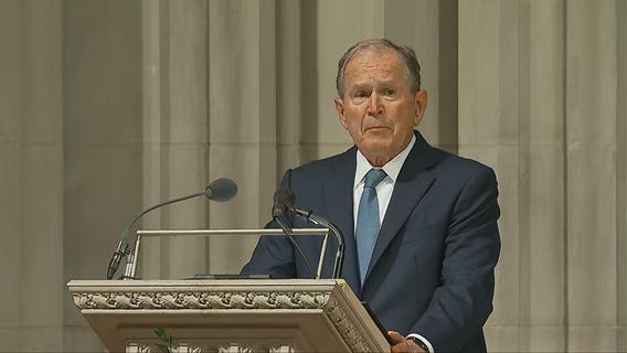 George W. Bush speaks at Dick Cheney funeral: FULL