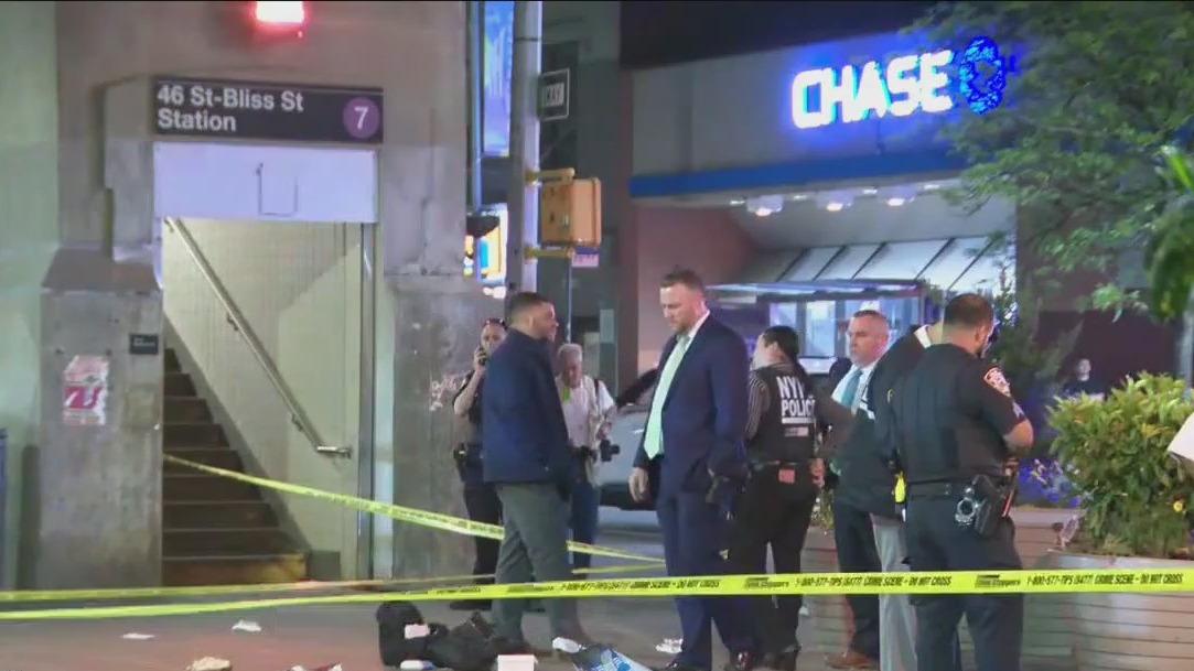 Teen stabbed to death outside NYC subway station