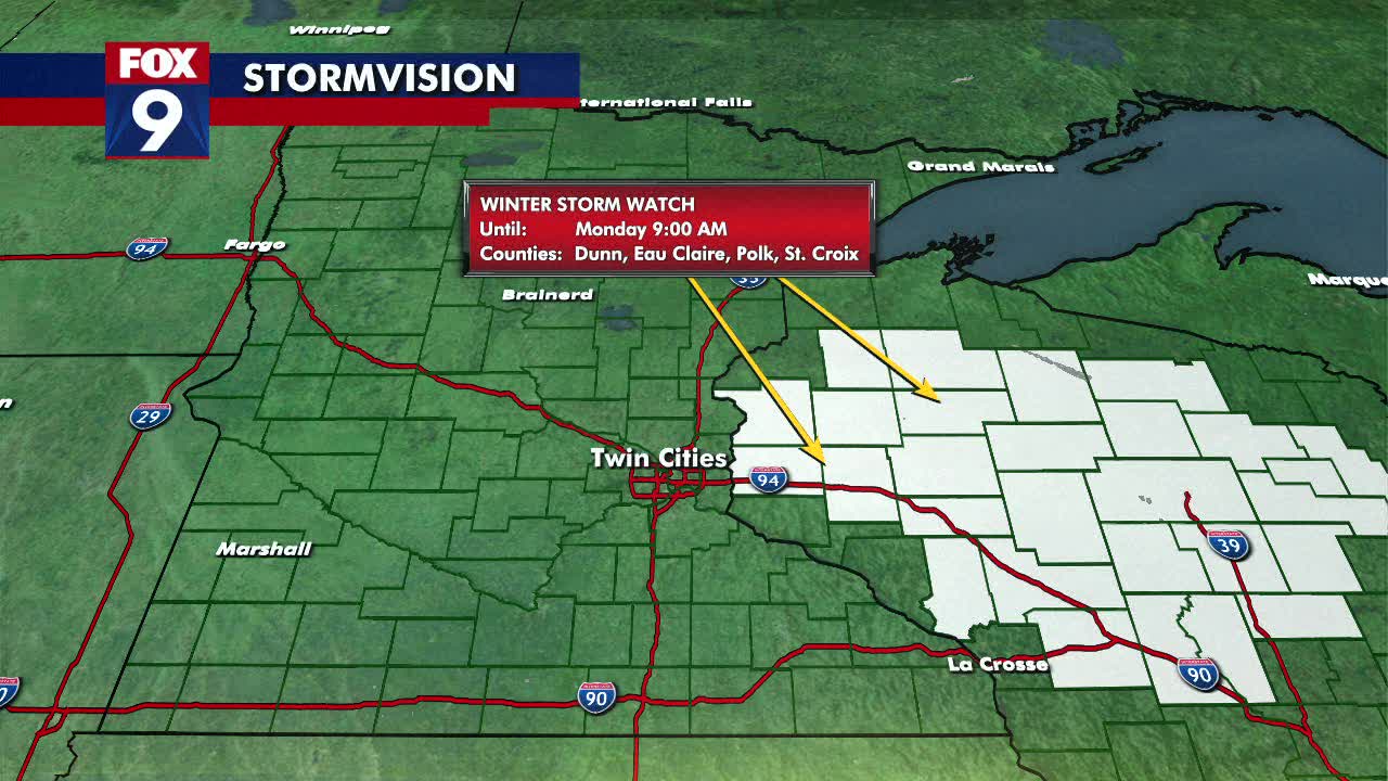 Weekend forecast: Winter Storm Watch with rain