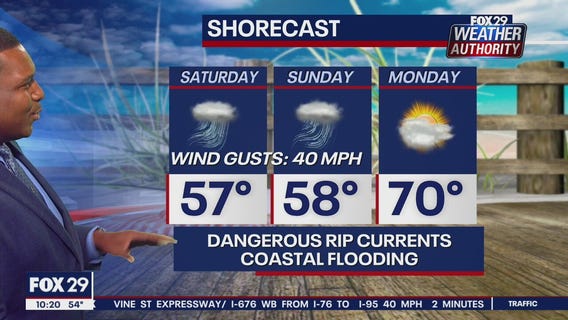 FOX 29 Weather Authority: 7-Day Forecast (Friday update)