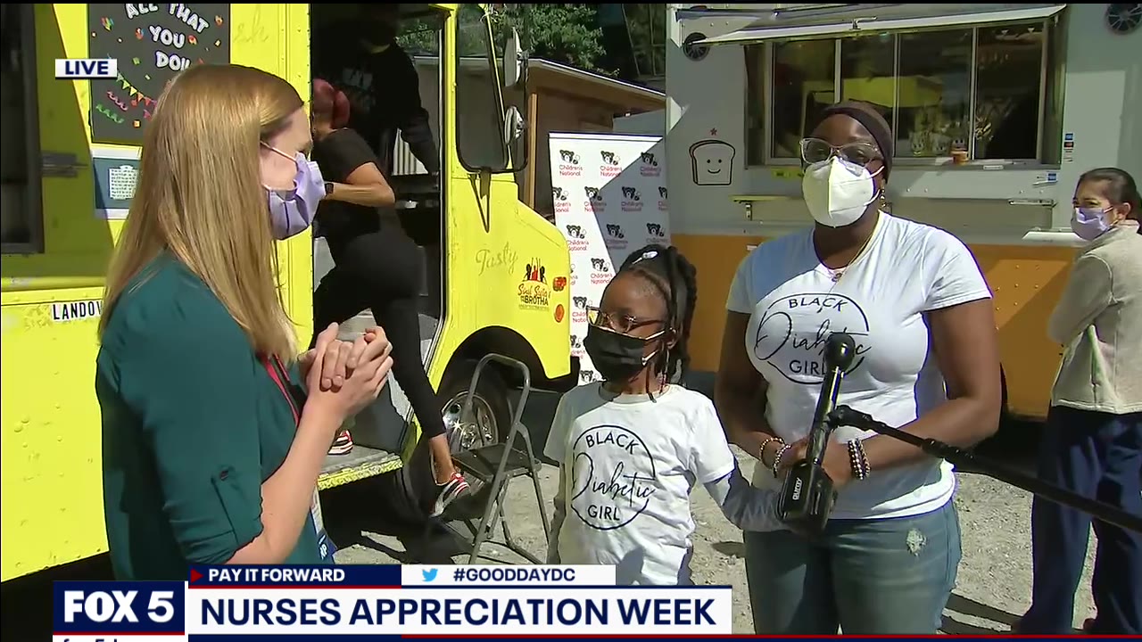 Nurse surprised with special reunion with 8-year-old patient