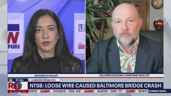 Loose wire caused Baltimore bridge collapse, NTSB finds