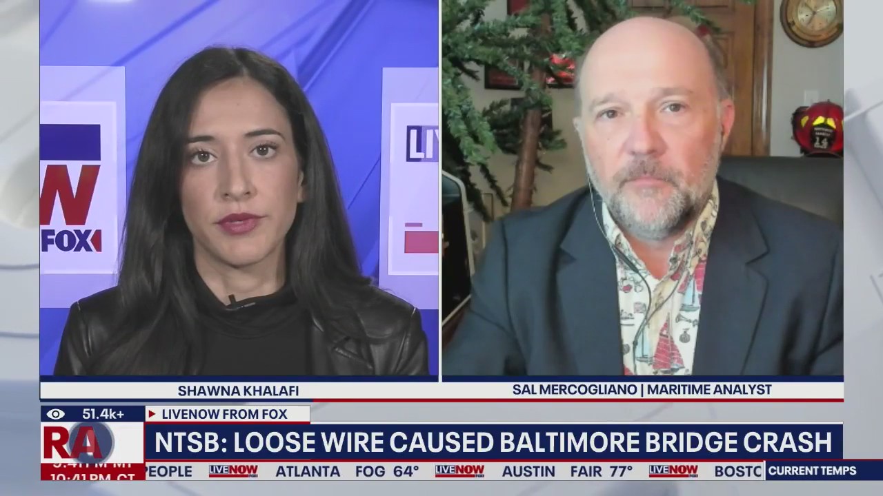 Loose wire caused Baltimore bridge collapse, NTSB finds