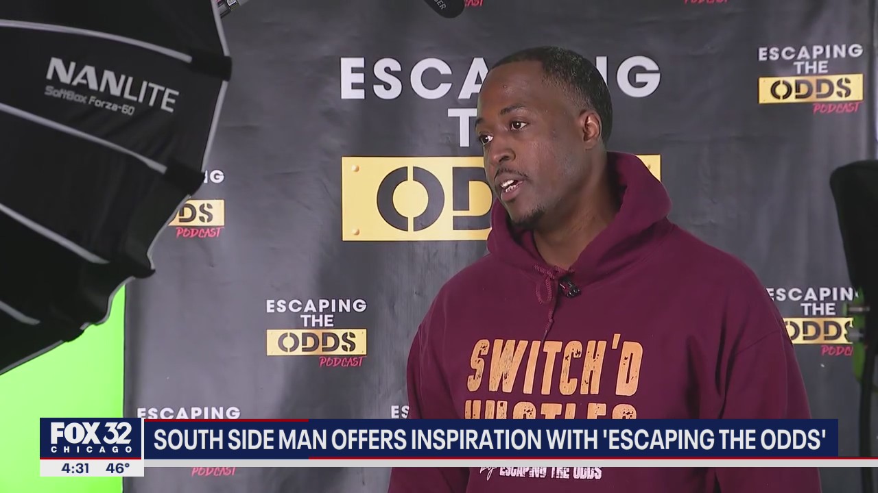 Formerly incarcerated Chicago man inspires others with 'Escaping the Odds' podcast