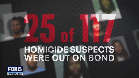 1 in 5 homicide suspects already on bond, FOX6 Investigation finds