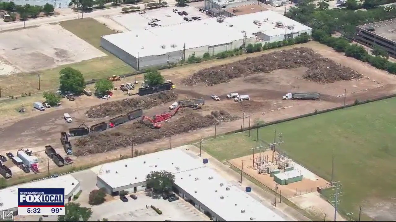 Judge grants college's TRO for city's debris site