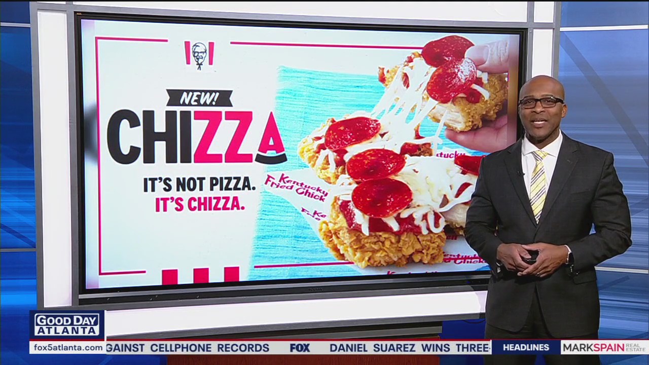 KFC unveils chicken-pizza mashup
