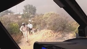 Woolsey Fire LAFD rescue pilots