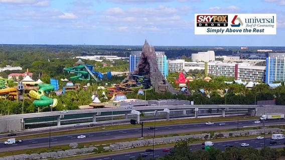 SKYFOX Drone Zone: Universal's Volcano Bay water park