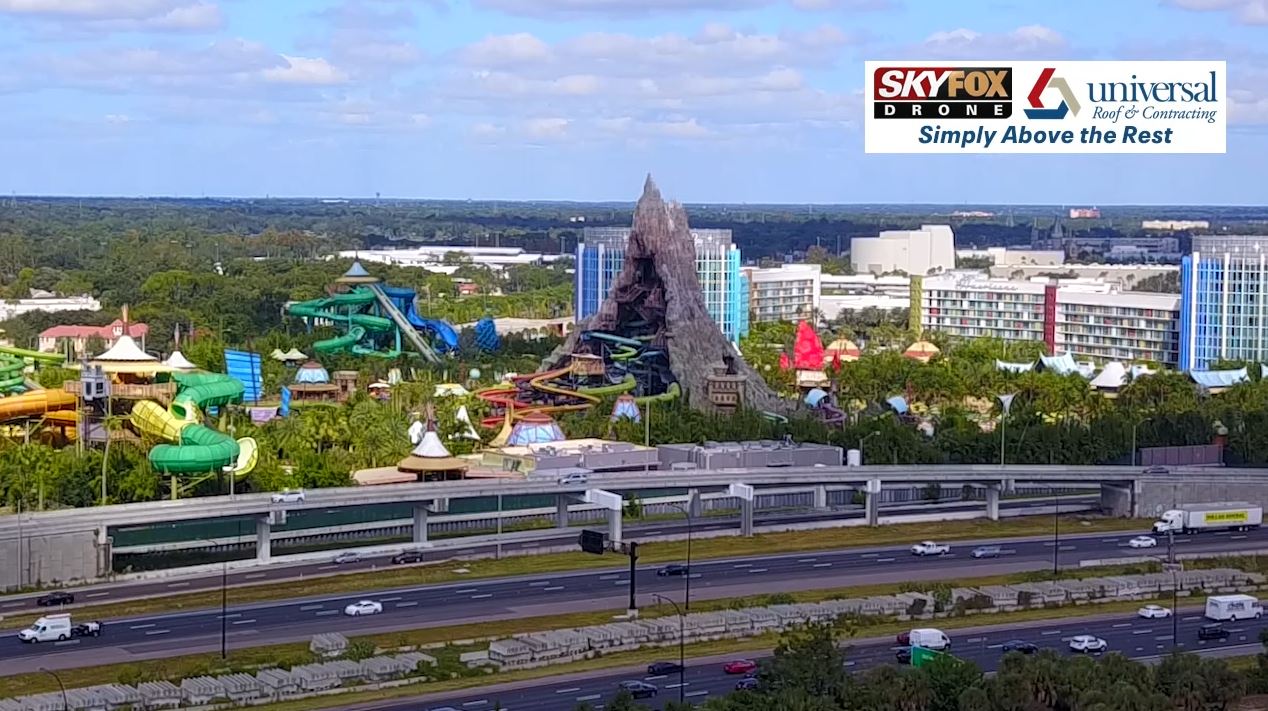 SKYFOX Drone Zone: Universal's Volcano Bay water park