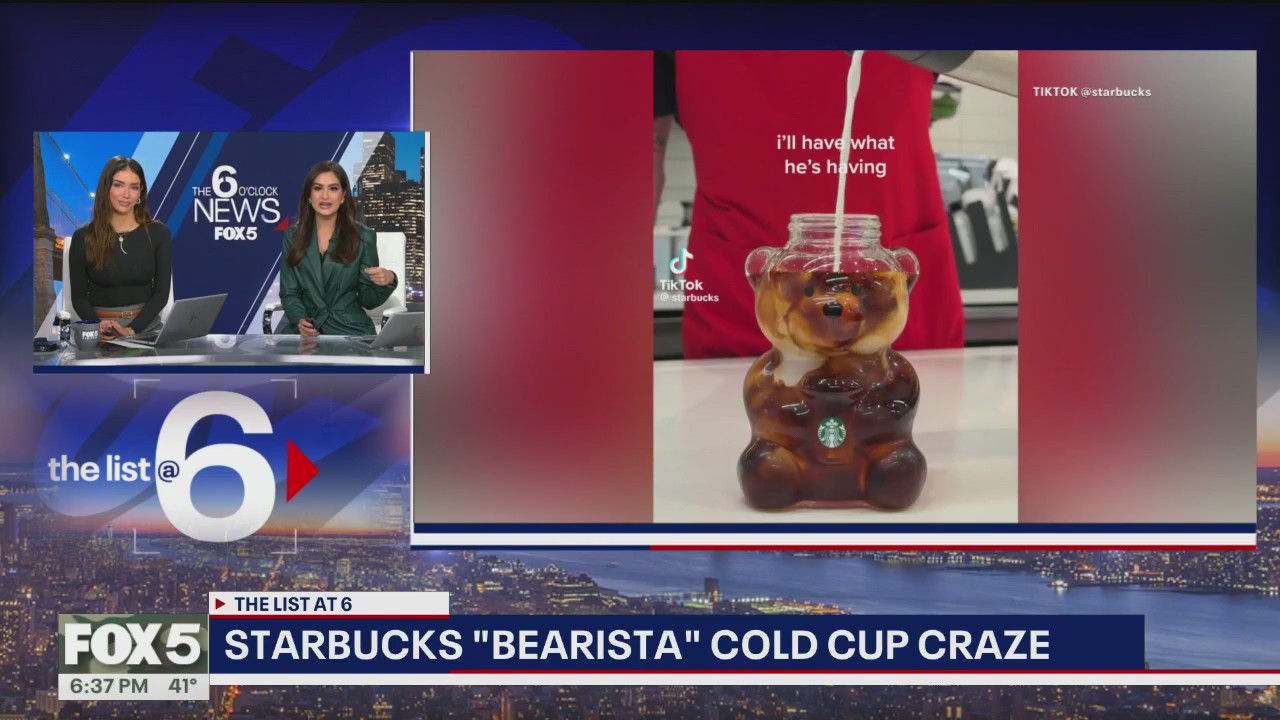 Starbucks’ viral bear cup sparks frenzy, $90+ resales online