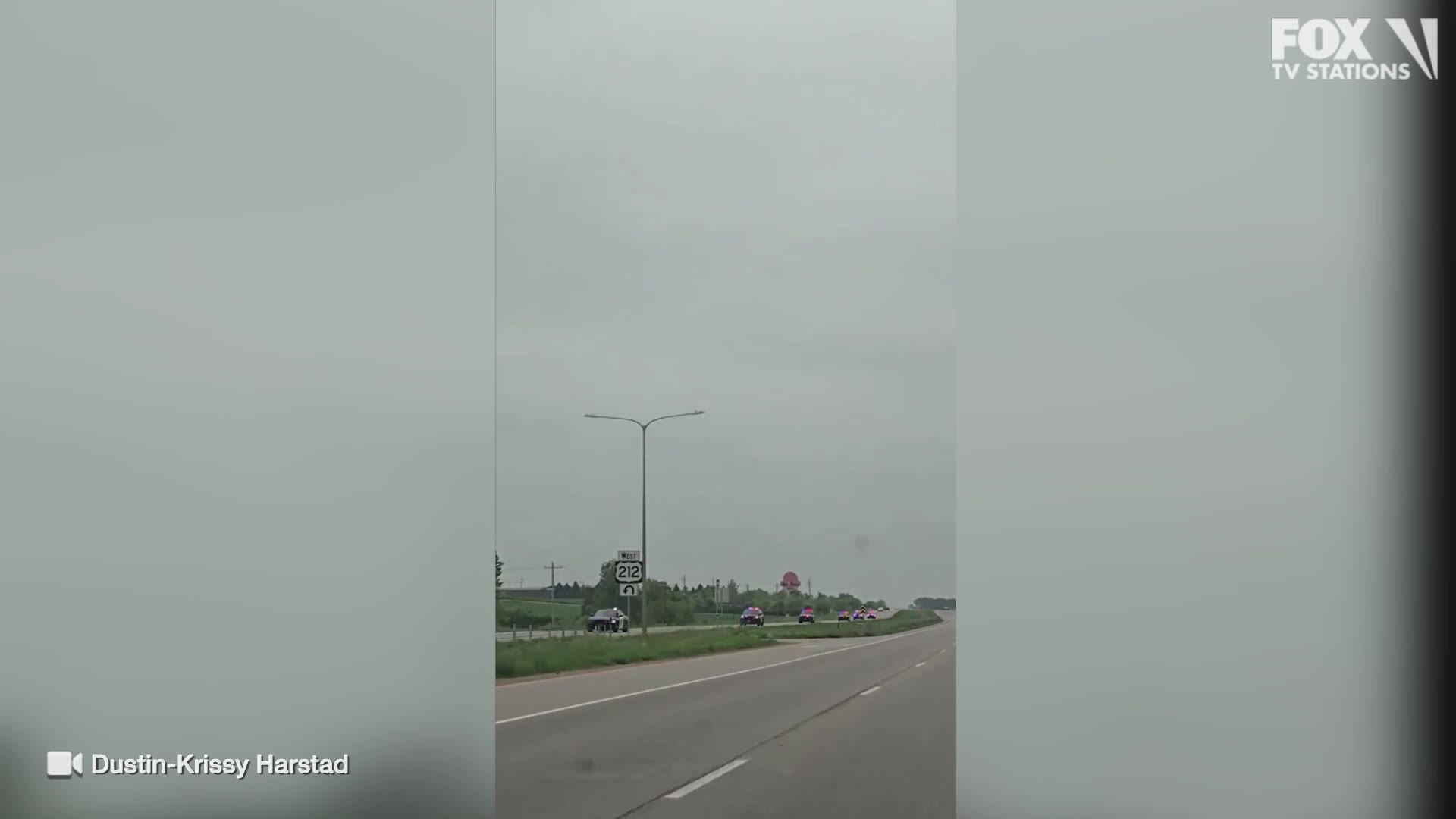 MN lawmaker shootings: Law enforcement convoy headed toward Sibley Co. [RAW]