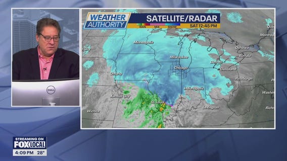 Snow blankets Chicagoland