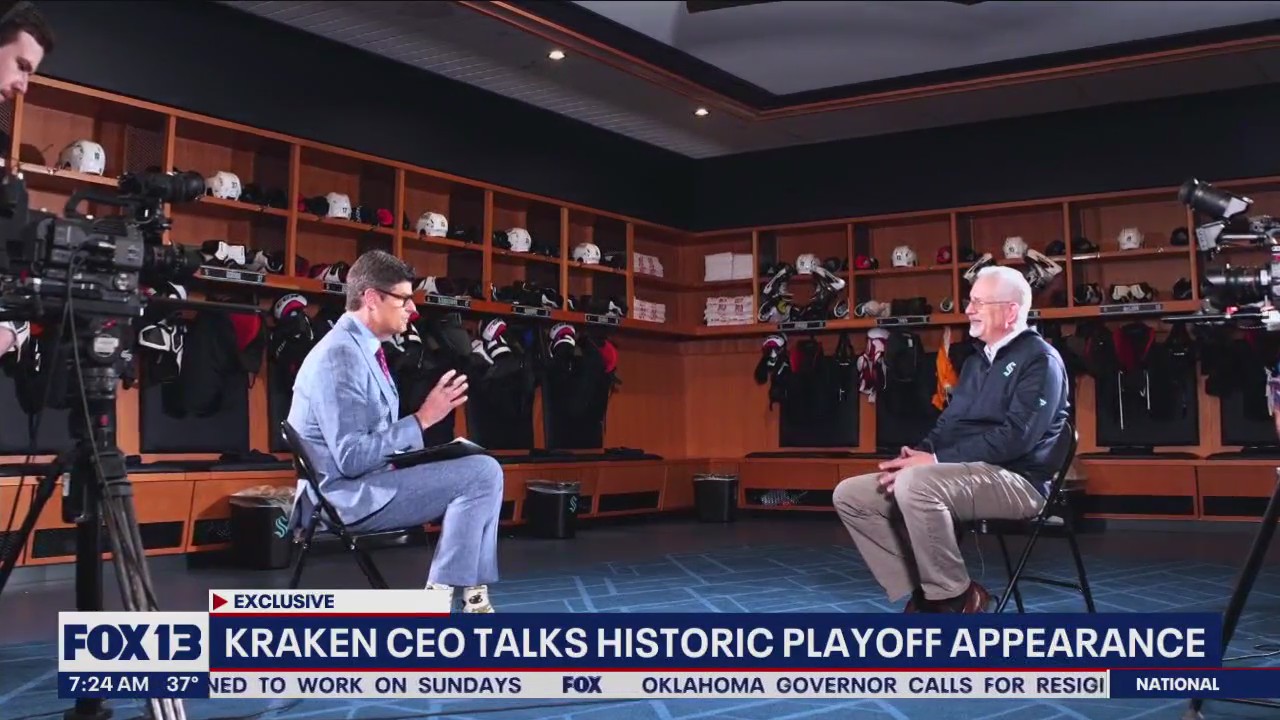 Kraken CEO talks historic playoff appearance