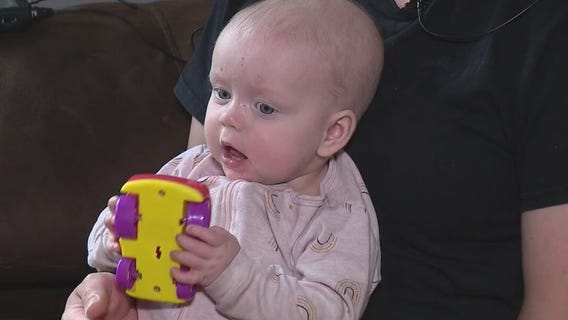 Infant fighting liver cancer gets good news approaching end of chemo