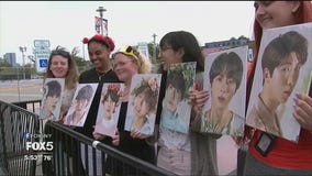 Fans camp out for BTS