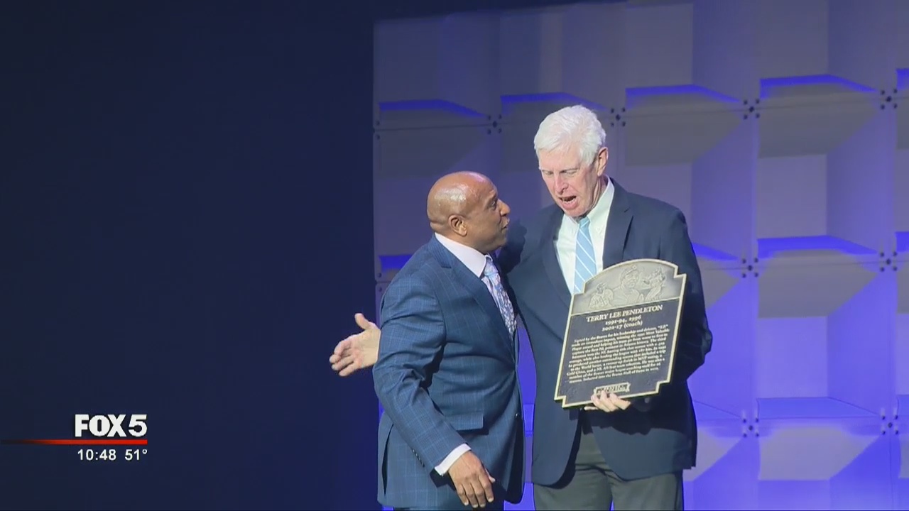 Braves induct Terry Pendleton into their Hall of Fame