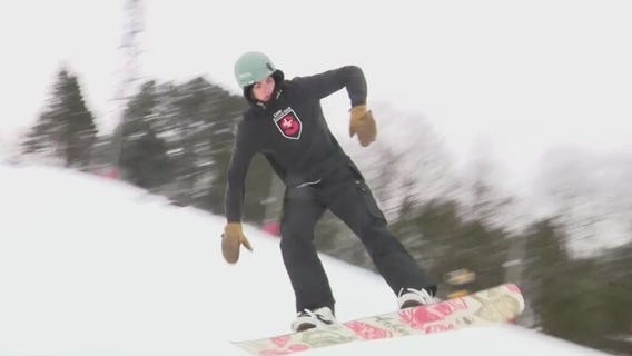 Catching air at Little Switzerland