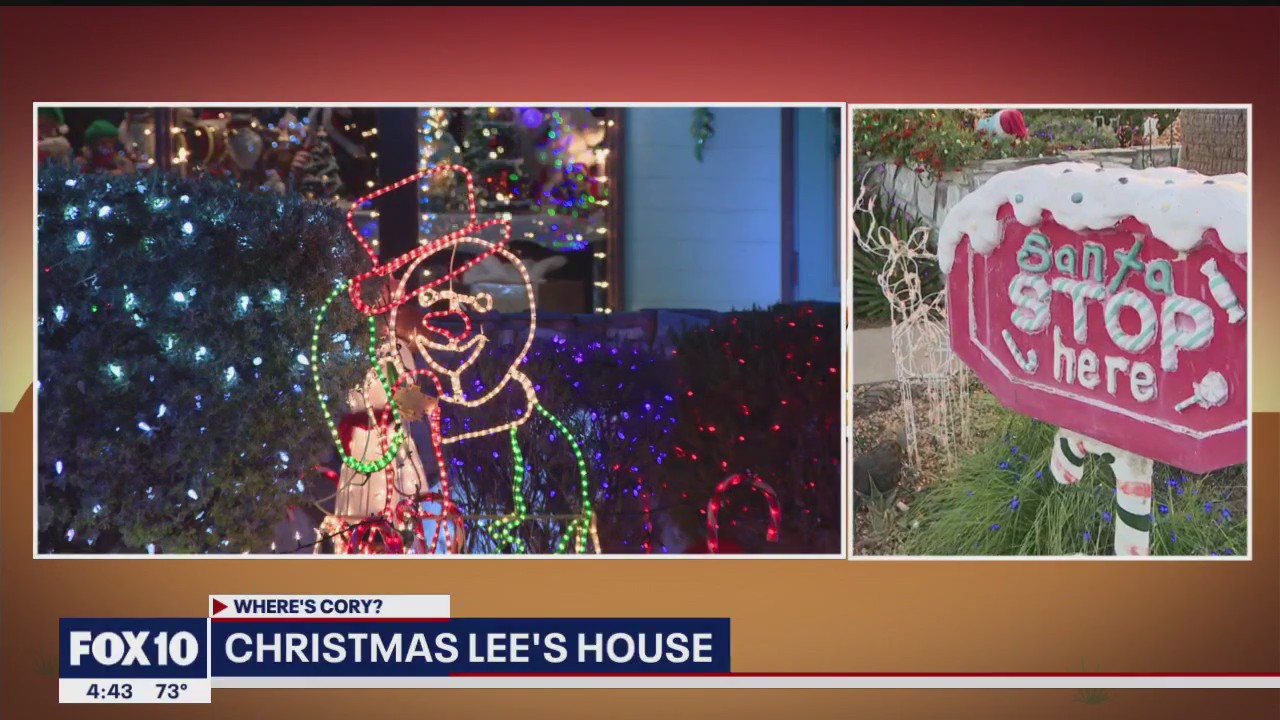 Very Cory Christmas: Christmas Lee's holiday lights in Phoenix