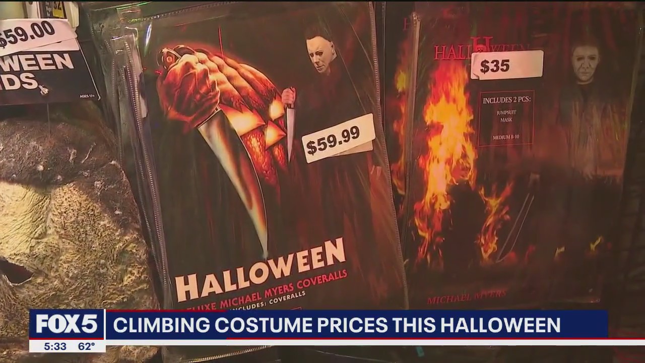 Climbing costume prices this Halloween