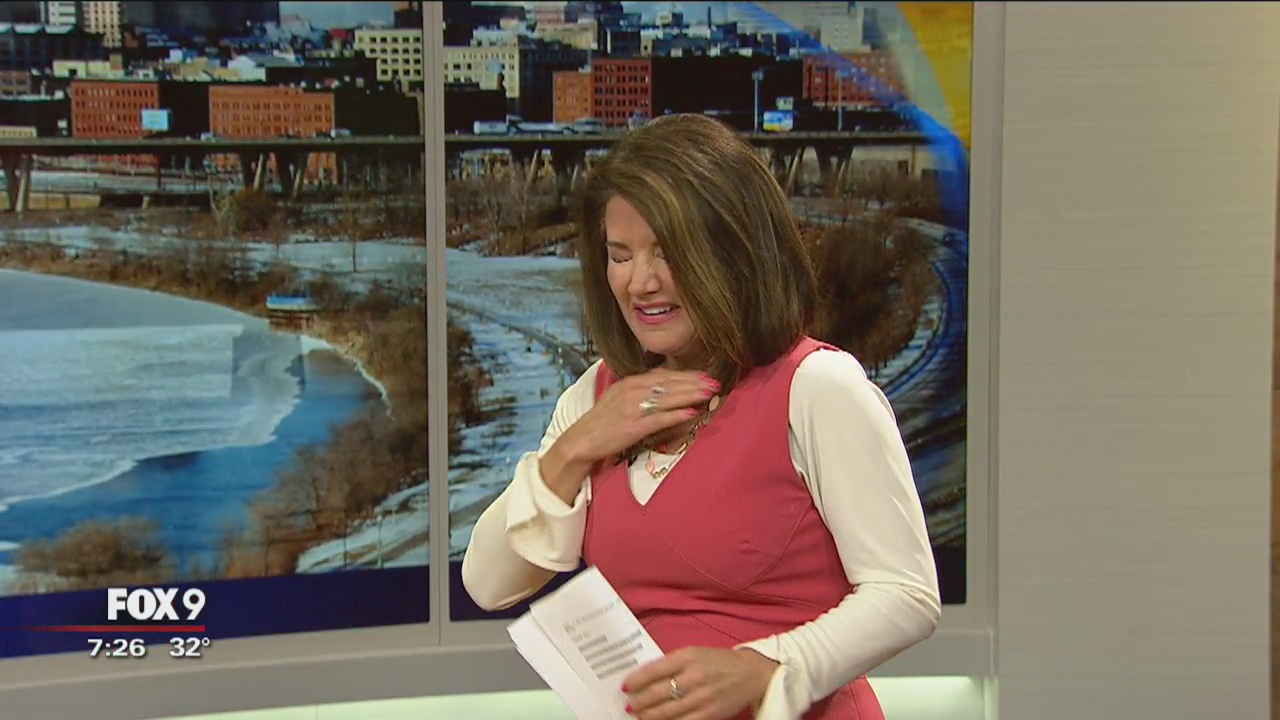 Alix Kendall's massive on-air sneeze