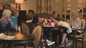 Arizona seniors making blankets for the homeless community