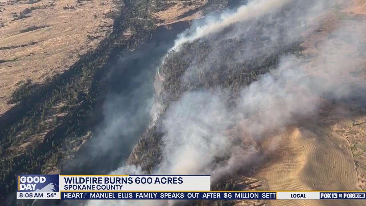 Crews battling wildfires in Chelan and Eastern Washington