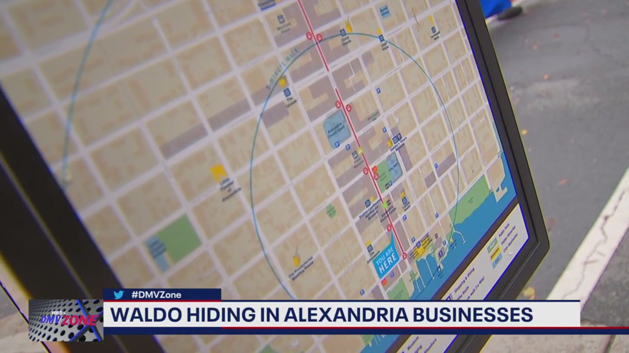 Where's Waldo? In Alexandria!