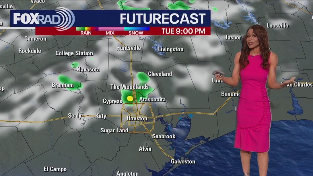 FOX 26 Tuesday evening weather forecast