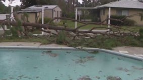 Perry residents survey Idalia damage