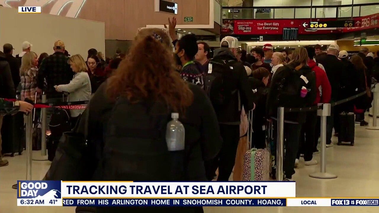 Tracking travel at Sea-Tac Airport
