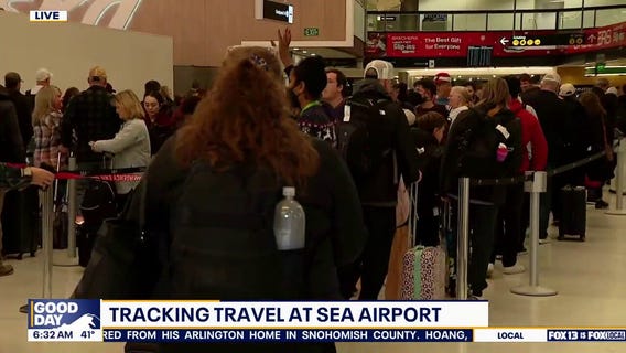 Tracking travel at Sea-Tac Airport