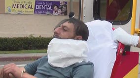 Pursuit suspect taken into custody after violent crash