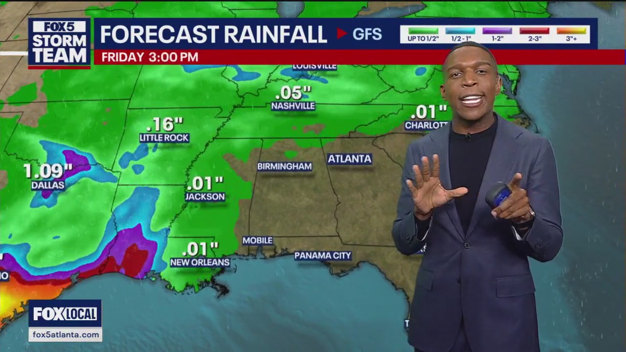 Tuesday afternoon forecast | FOX 5 Atlanta