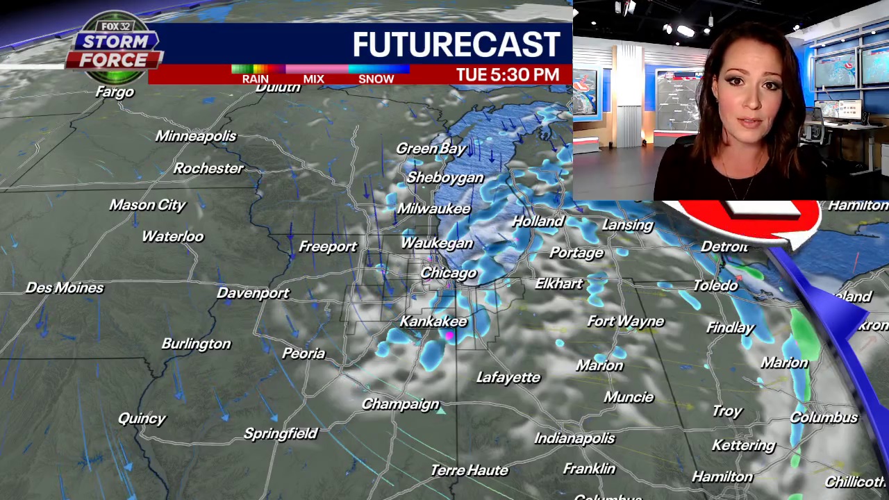 Snowy, blustery Halloween for trick-or-treaters