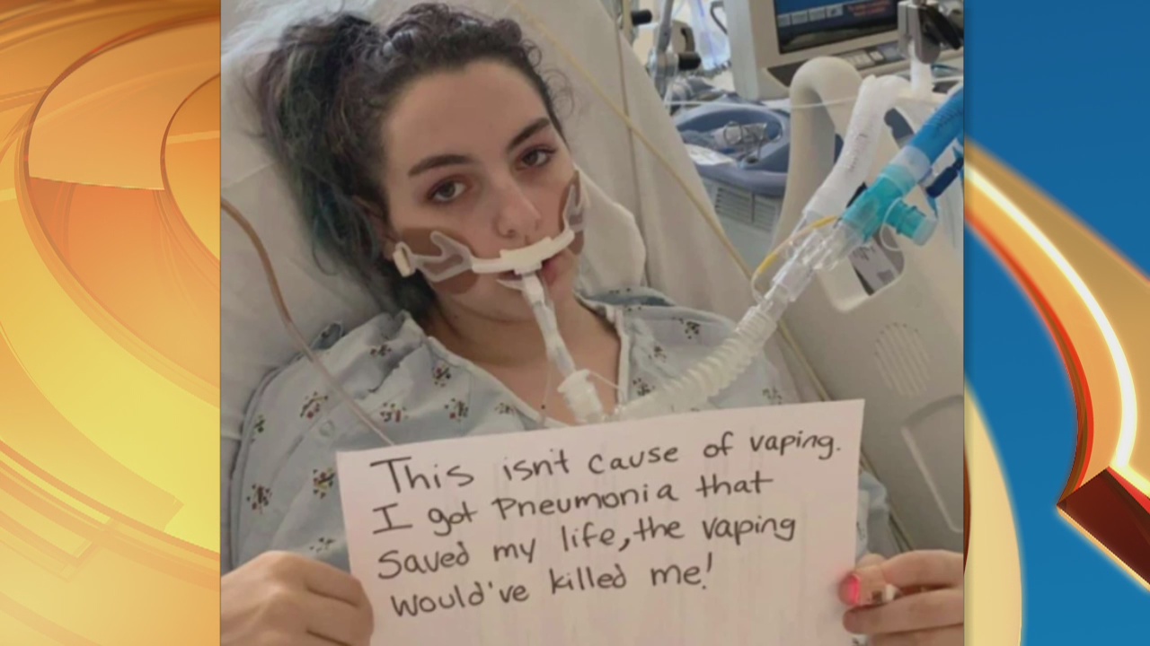 Local teen claims vaping almost killed her, starts viral Instagram campaign