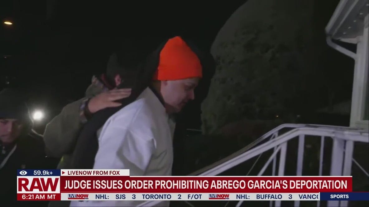 Judge rules Abrego Garcia cannot be deported