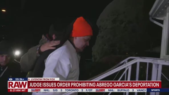 Judge rules Abrego Garcia cannot be deported