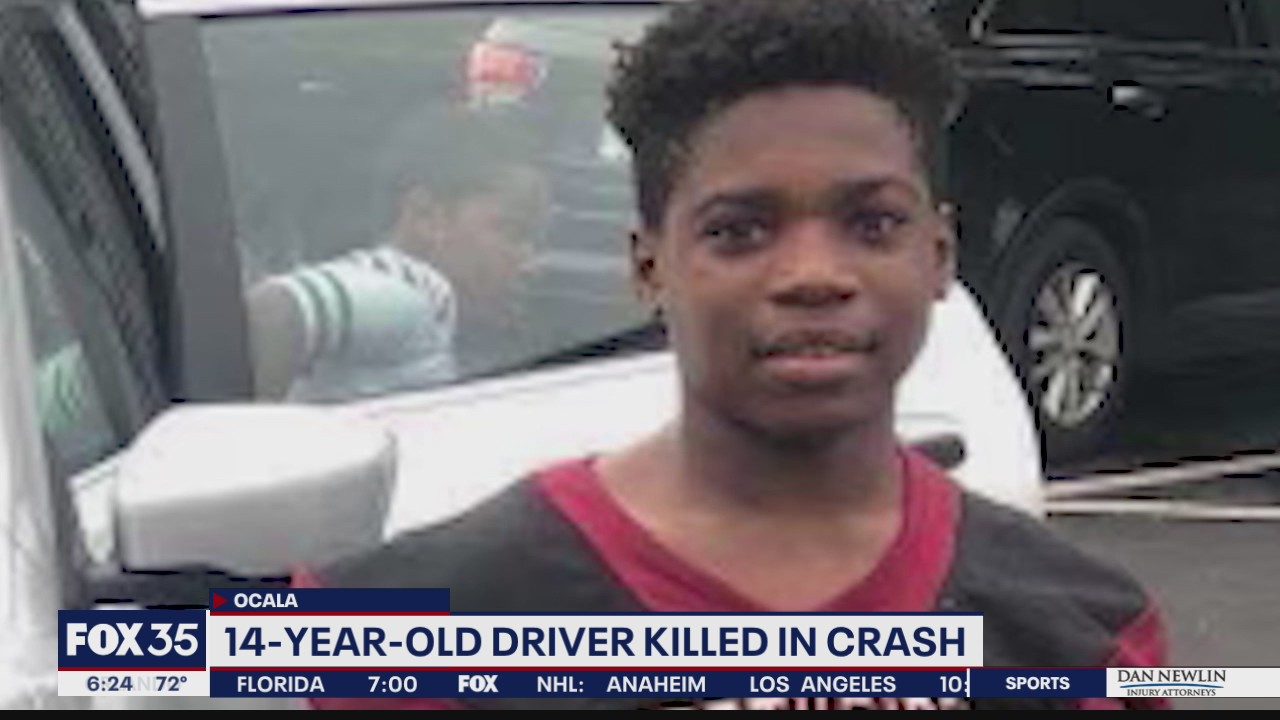Boy, 14, killed in crash