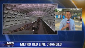 Major Metro Red Line service disruptions, closures starting July 10