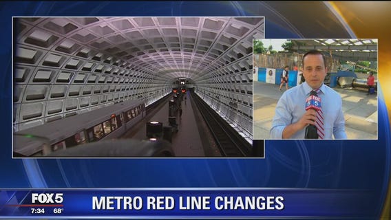 Major Metro Red Line service disruptions, closures starting July 10