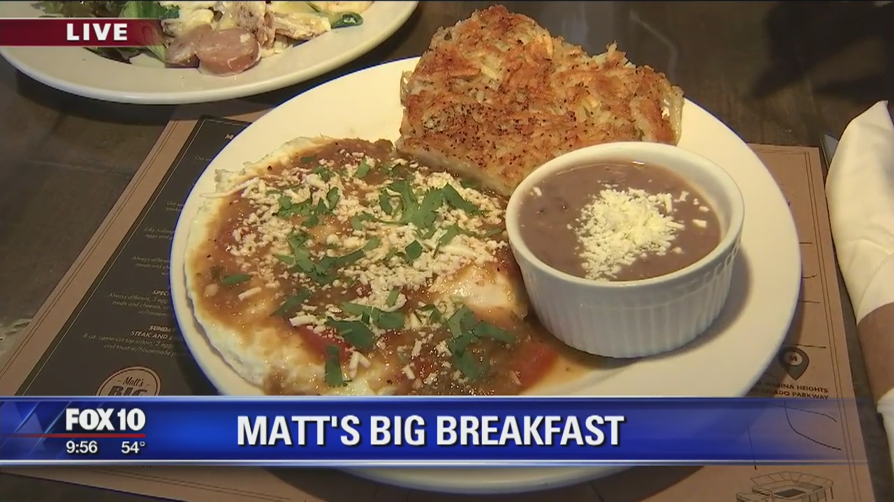 Cory's Corner: Matt's Big Breakfast