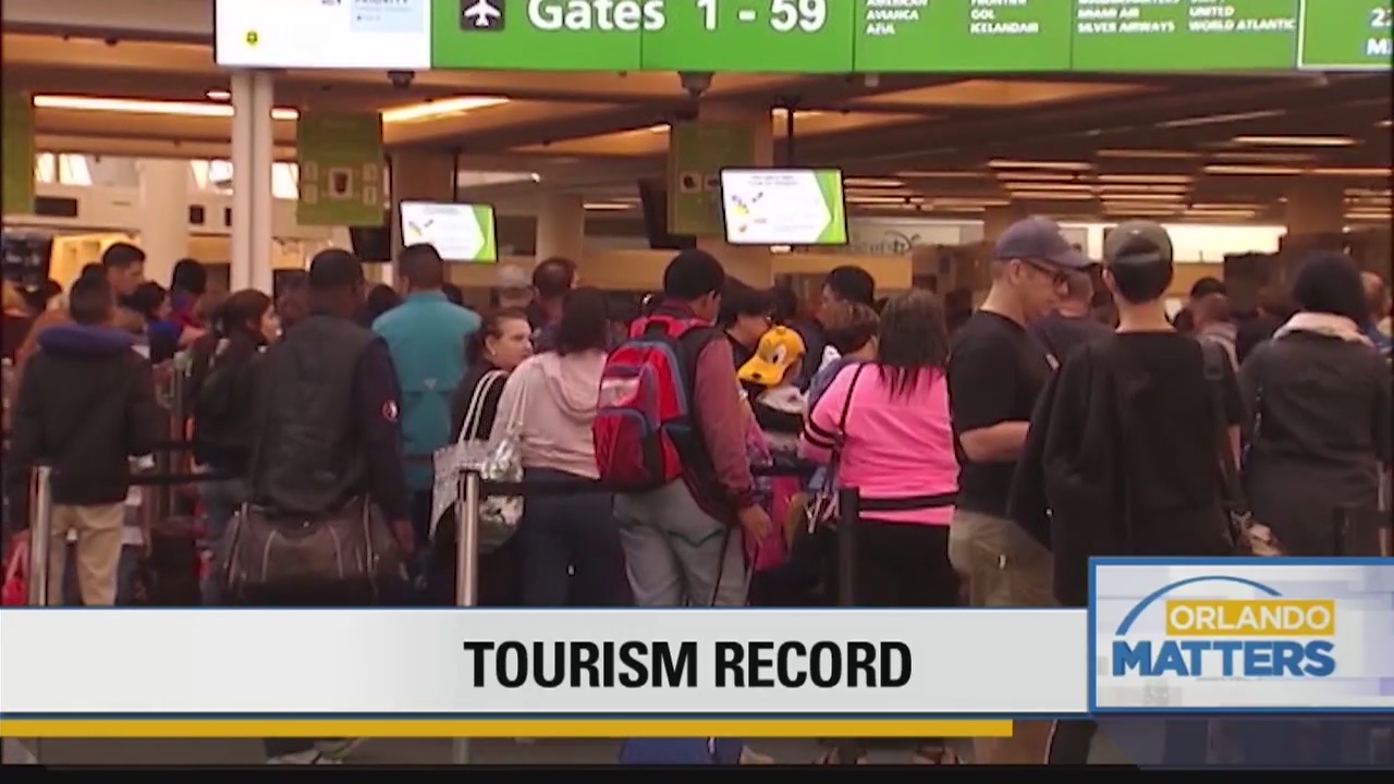 Record Orlando tourism numbers