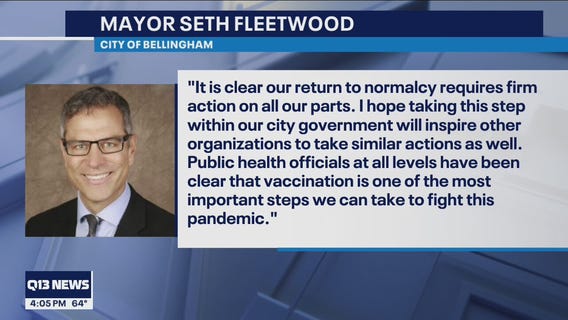 Bellingham city employees, contractors required to get COVID vaccine