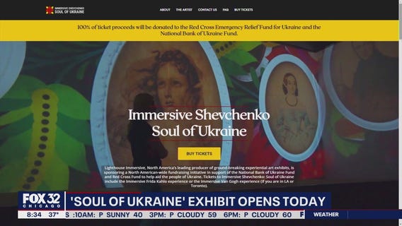 'Immersive Shevchenko: Soul of Ukraine' brings immersive art exhibit to Chicago