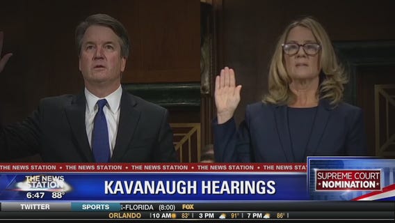 Kavanaugh accuser testifies
