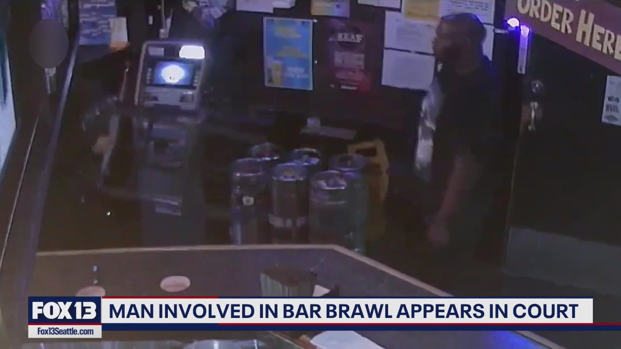 Man involved in Seattle bar brawl appears in court