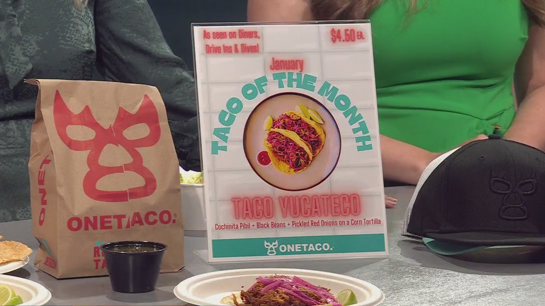 ONETACO introduces their Taco of the Month