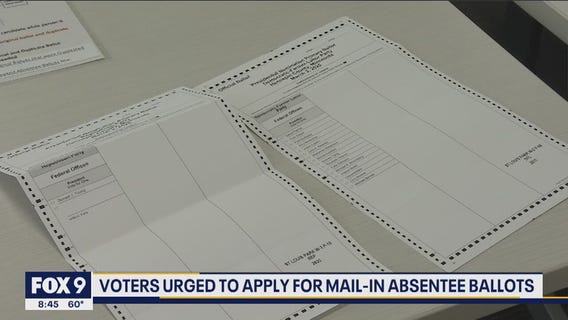 Minnesota Secretary of State urging voters to apply for mail-in absentee ballots